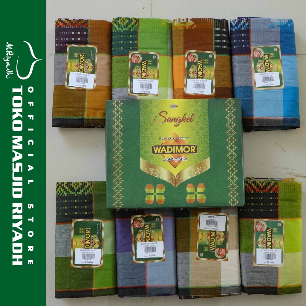 Sarung Wadimor Motif Songket Rembulan