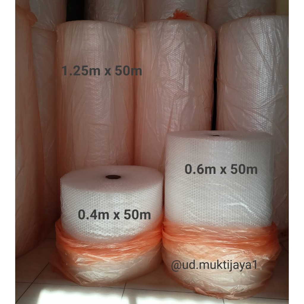 

Ready Bubble wrap / Plastik Bubble per Gulung