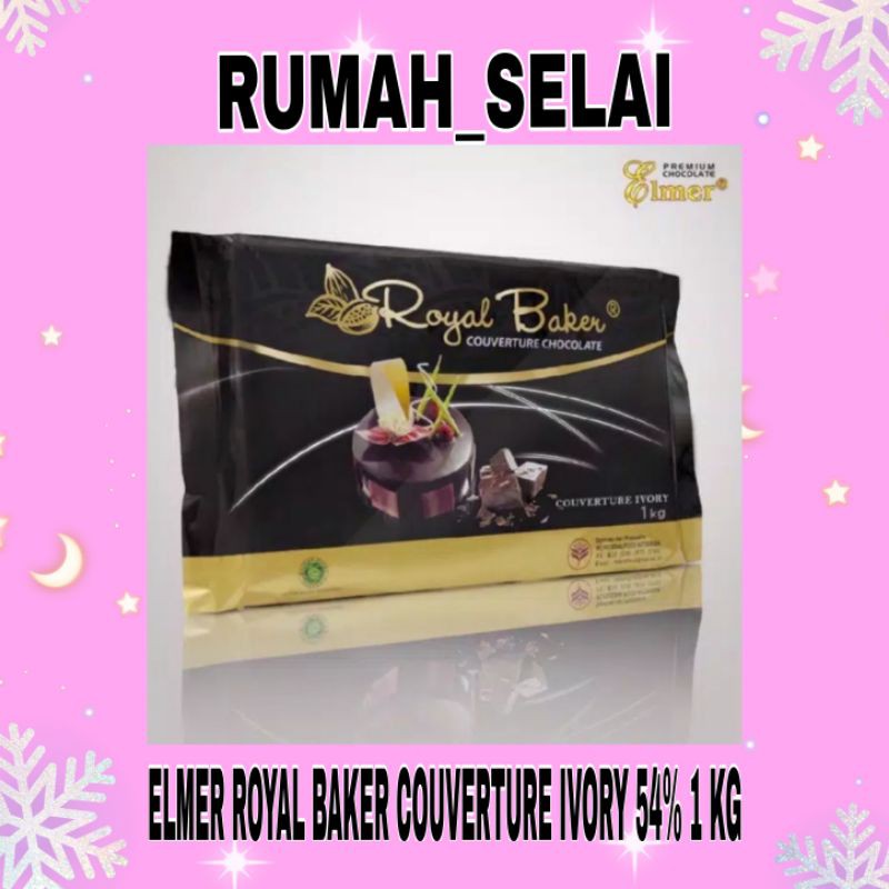 

Elmer Royal Baker Couverture Ivory 54% 1 Kg