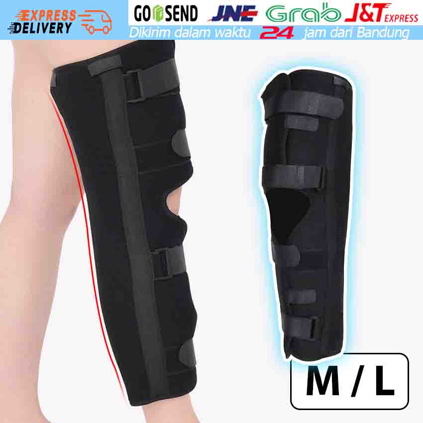 Penyangga Lutut - Deker Lutut - Pelindung lutut - Terapi nyeri Lutut - kneepad - sepeda - volly