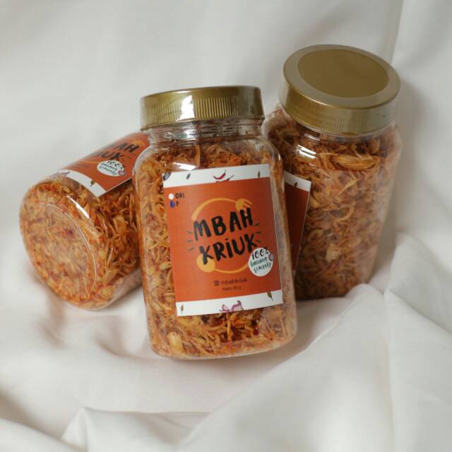 

Hot Banggori (Bawang Goreng Pedas) Mbahkriuk isi 80 gram