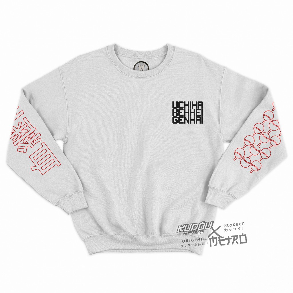 Crewneck  Kekkai Genkai Sharingan Anime Naruto Anime Manga