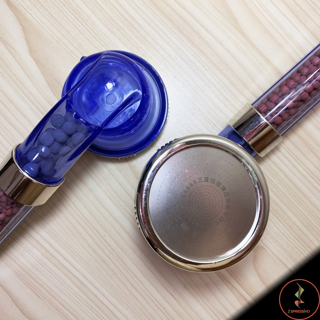 Handshower ion SPA Ionizer filter 3 mode kepala shower diameter 8 cm