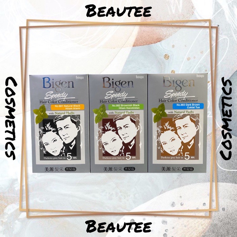 Bigen Speedy Hair Color Conditioner Cat Rambut Bigen