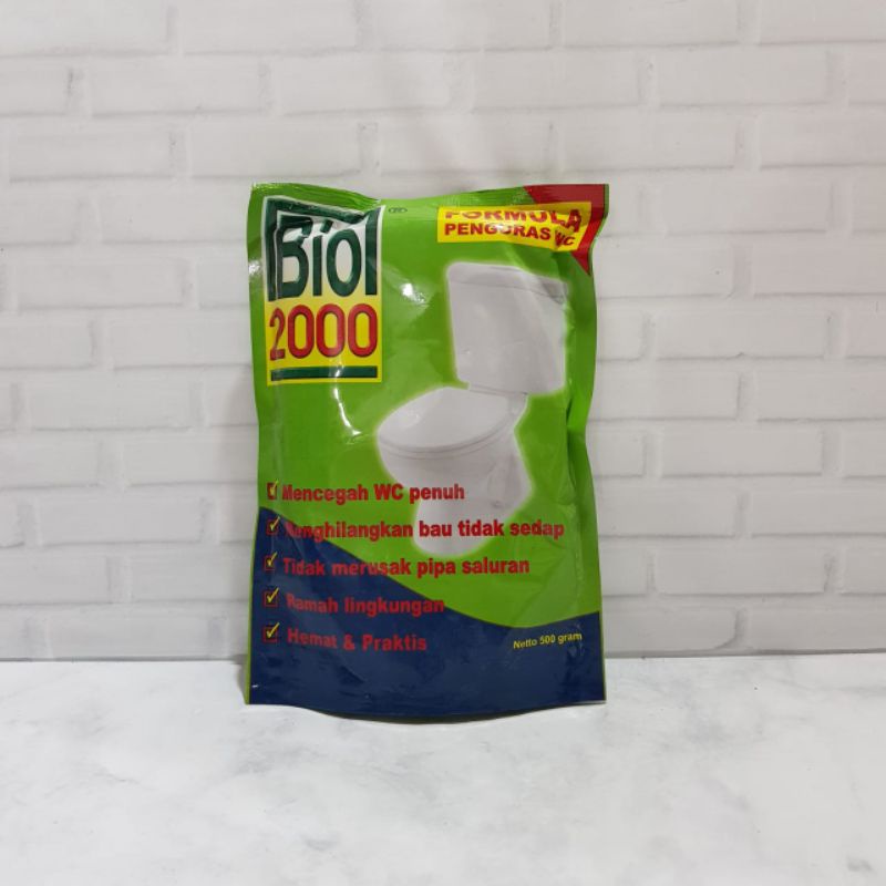Premium (Mount) BIO 2000 1 KG / ANTI SUMBAT PENGURAS WC PENUH