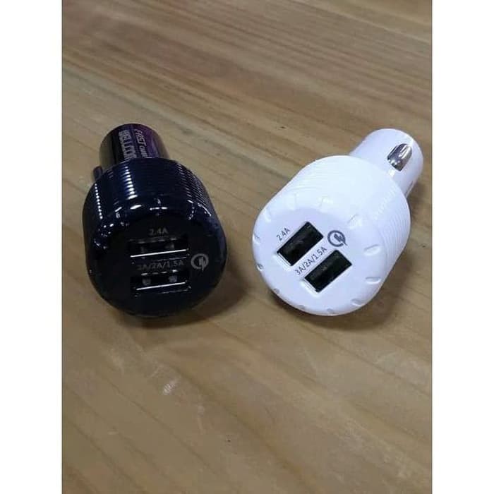 Car Charger Wellcomm Dual USB Fast Charger