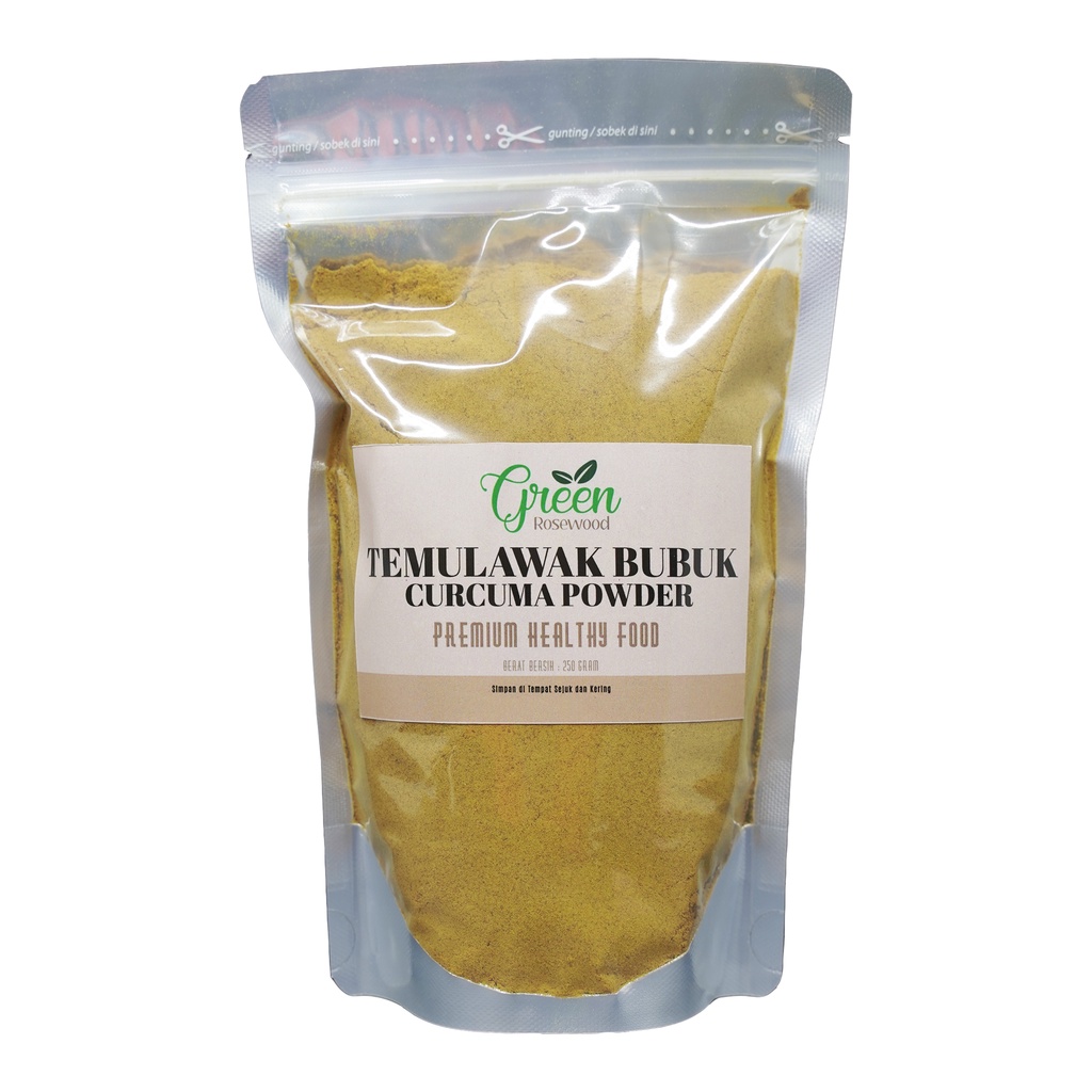 

TEMULAWAK BUBUK MURNI 250 GRAM PREMIUM ASLI 100% CURCUMA POWDER 250 GR