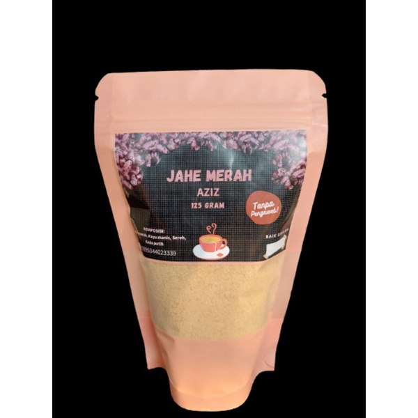 

JAHE MERAH SIAP SEDUH