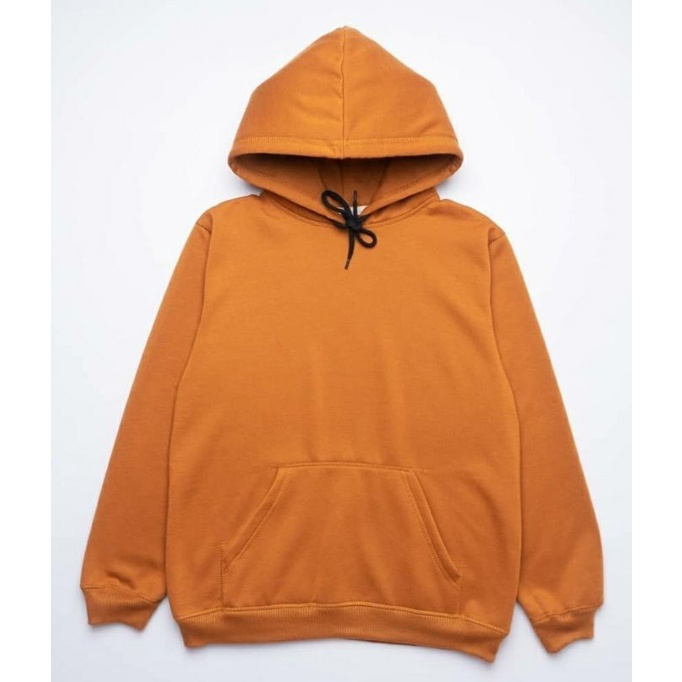 Sweater Hoodie Kupluk | Sweater Hoodie Fleece Tebal Polos!