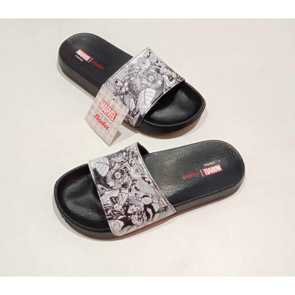 Bata Sandal Anak Laki-Laki Model Selop Marvel 4716414