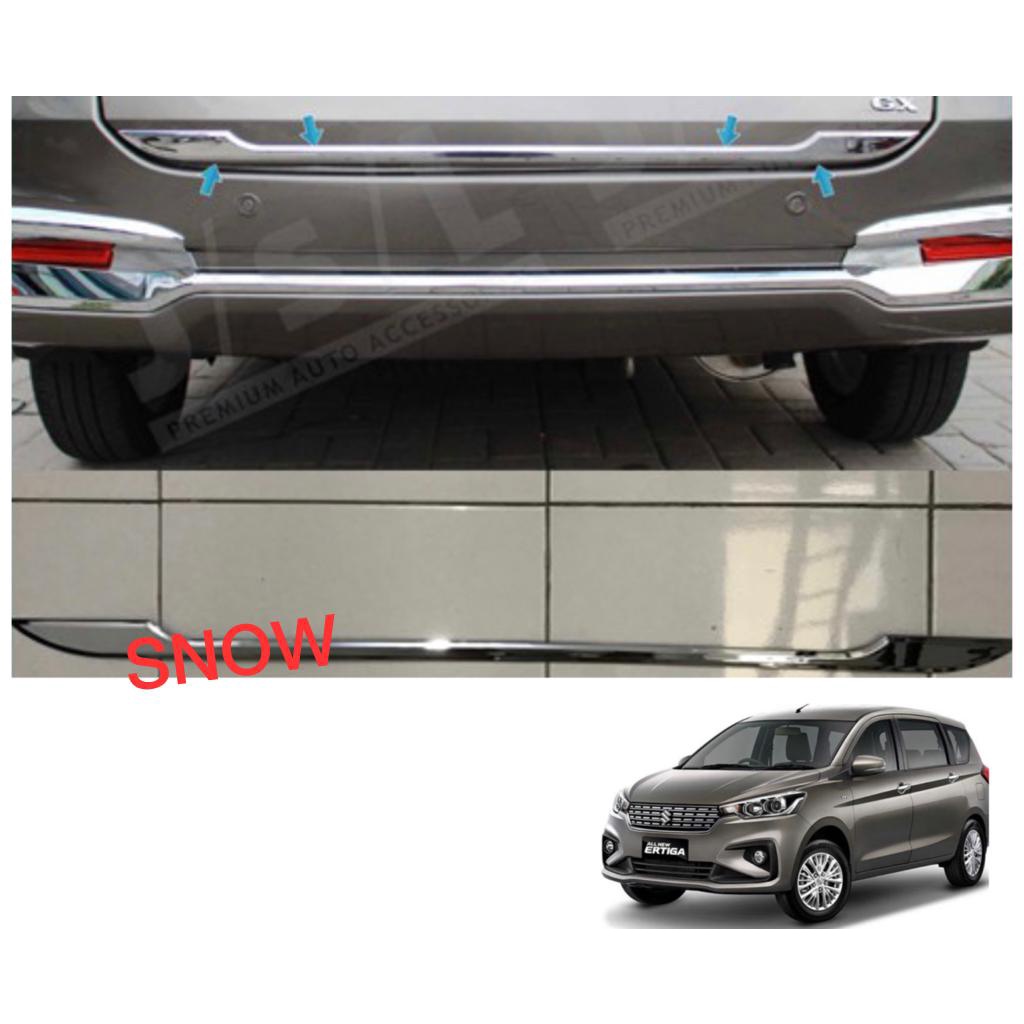 List Pintu Belakang Bawah All New Ertiga XL7 2018 2022 UP Chrome