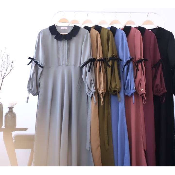 Azalea Dress by ALFI HURAIYAH / Gamis Only