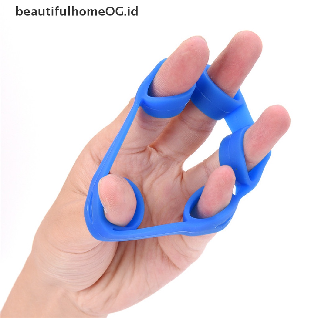 / Beautifulhomeog.id / Set Resistance Band Elastis Untuk Latihan Kekuatan Jari / Tangan