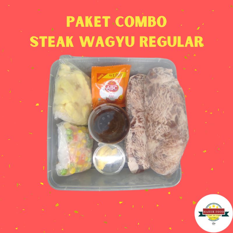 

Paket Double Steak Wagyu Meltique Sirloin