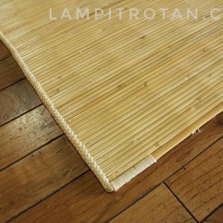 Tikar - Lampit Rotan Handmade Uk. 140X200 Cm, Tikar Rotan Kalimantan