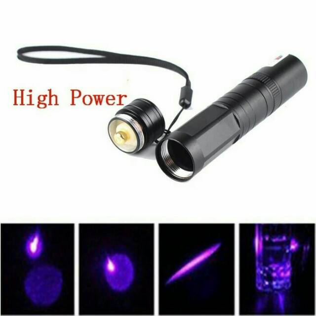 Ssenter laser jarak jauh laser hijau ungu green purple laser pointer senter darurat laser ungu super