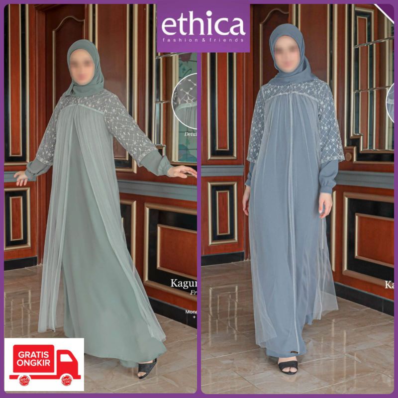 ETHICA// ETHICA KAGUMI 264 MISTY BLUE, FROSTY GREEN / GAMIS ETHICA TERBARU
