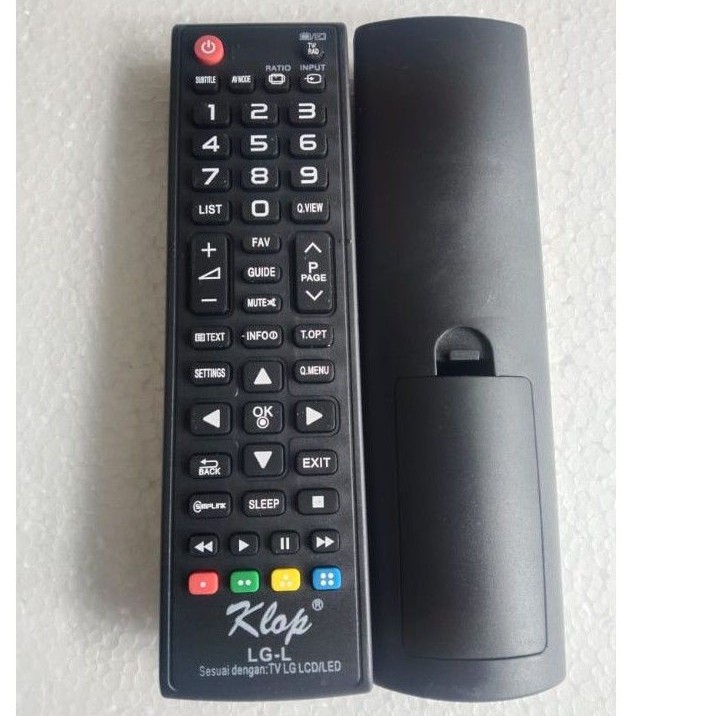 Remote TV LCD/LED merek LG tanpa program remot LG  KLOP LG-L