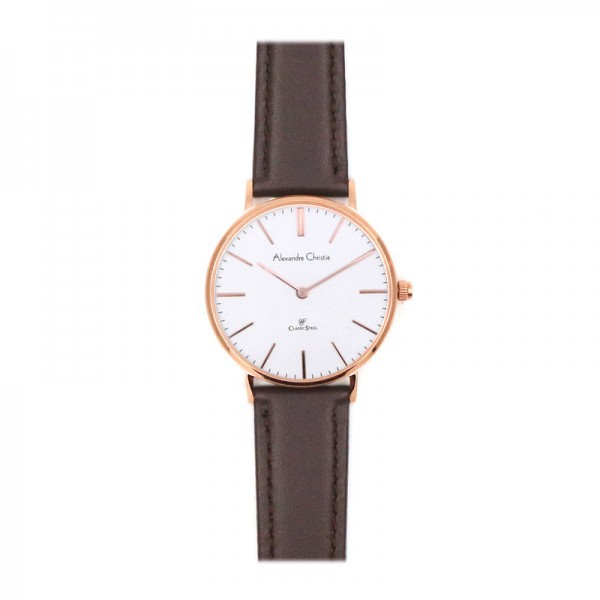 Alexandre Christie AC 8625 Jam Tangan Wanita - Rosegold White LHLRGSL