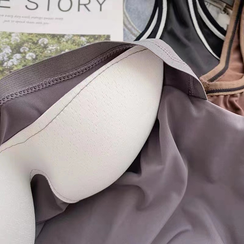 GO! BR737 TANKTOP 1917 BRA GYM BRA OLAHRAGA PUSH UP WANITA TANPA KAWAT ELASTIS SEXY