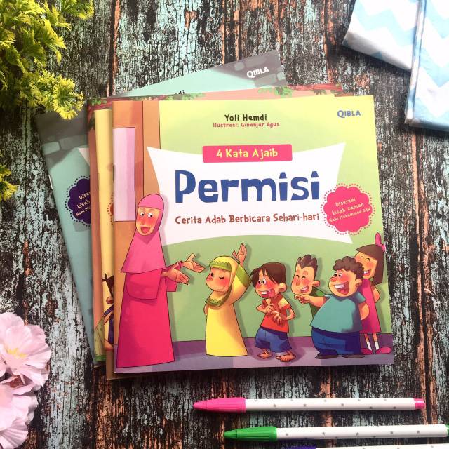 Buku Anak 4 Kata Ajaib: Permisi