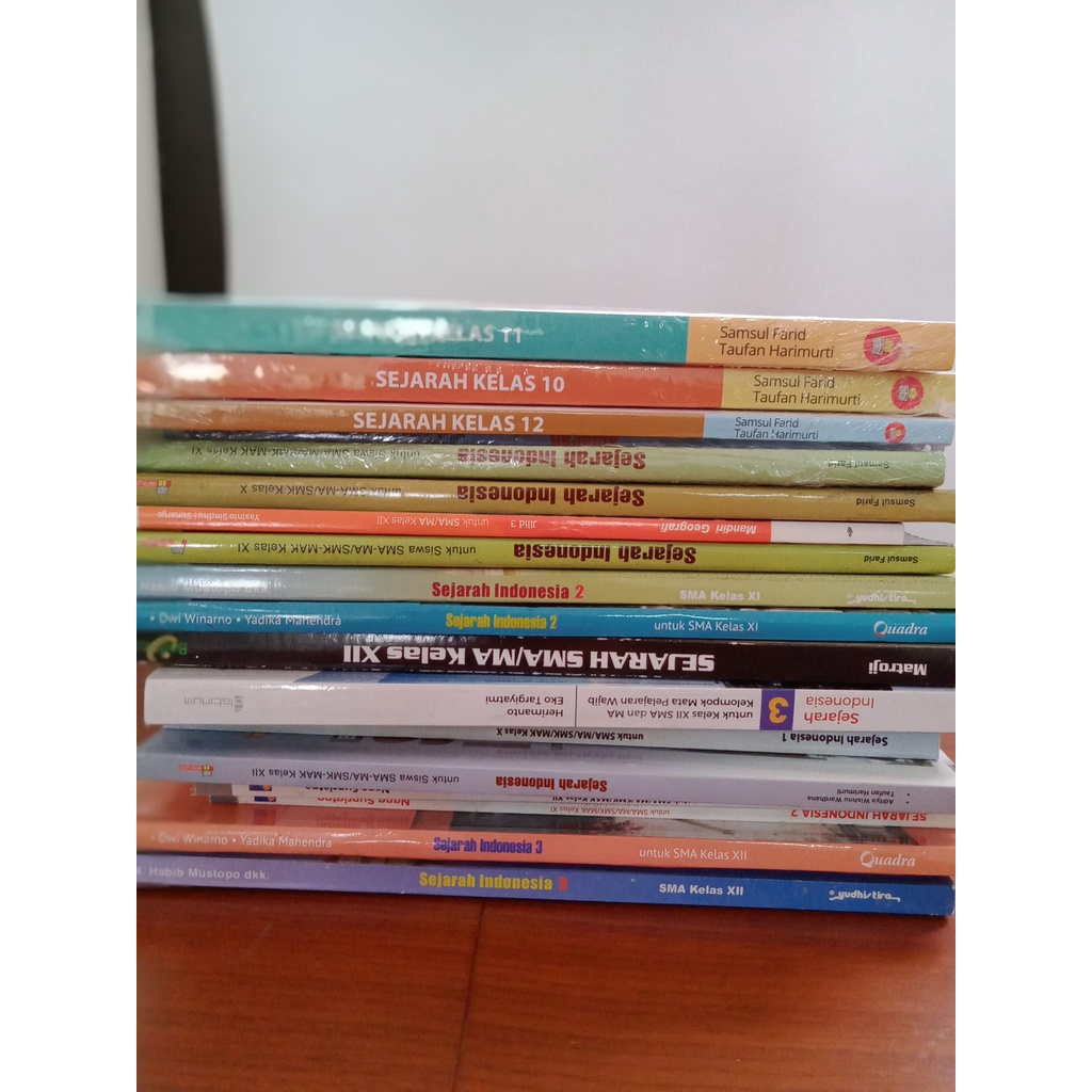 Jual Buku Sejarah Sma Kurikulum Shopee Indonesia