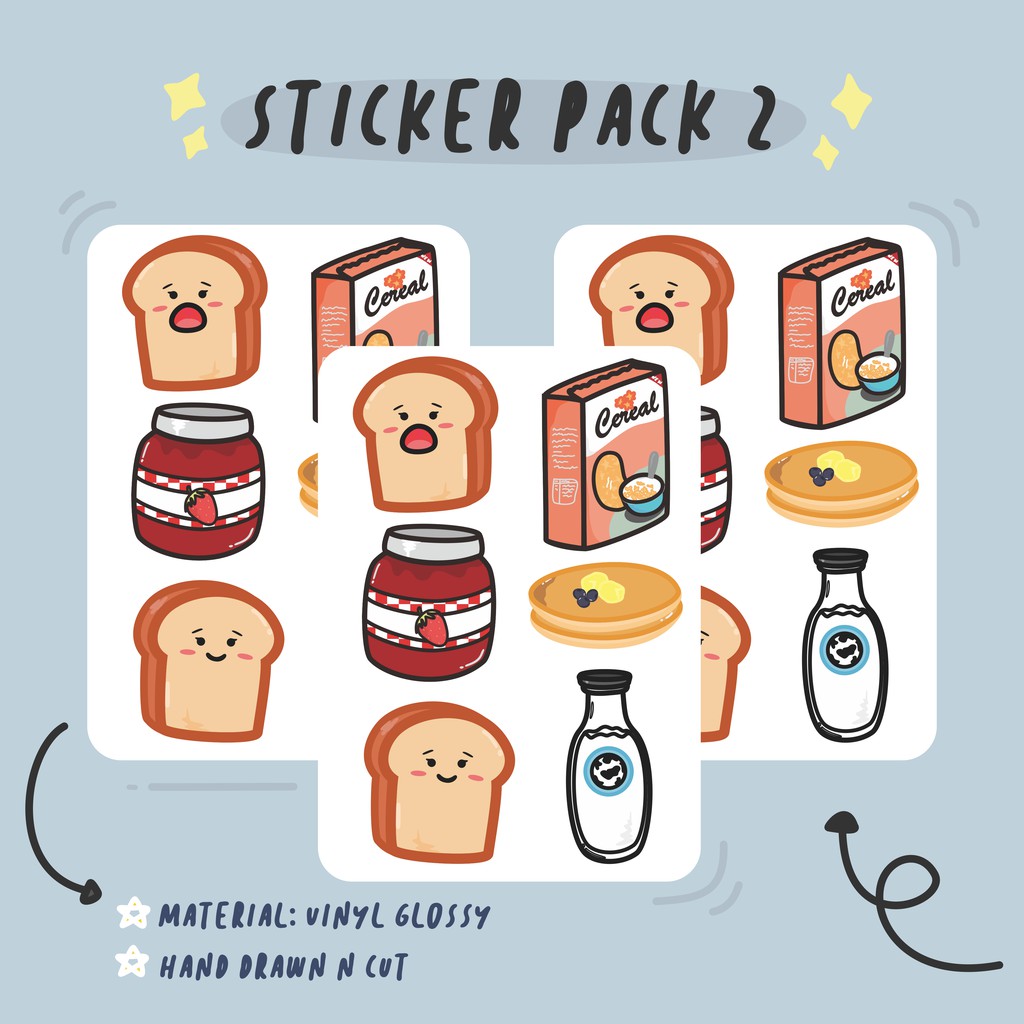 

STICKER PACK 2 | STIKER | by mondaylies