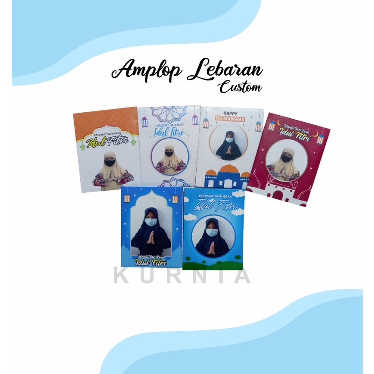 

Amplop lebaran custom foto