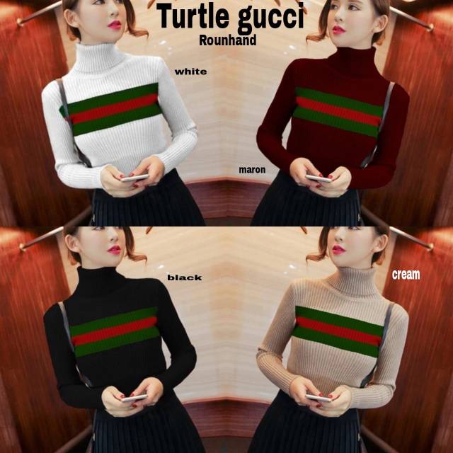 Baju Turtle Gucci