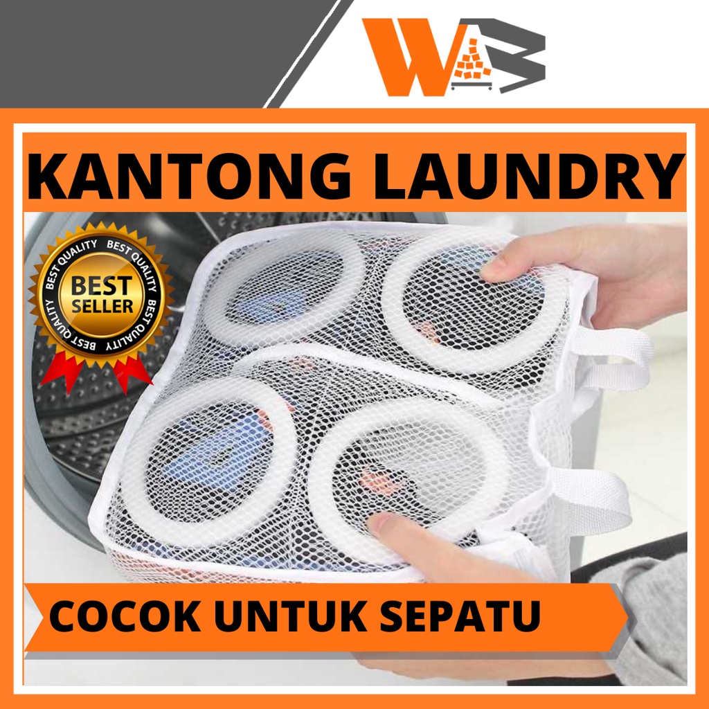 COD Kantong Mesin Cuci Laundry Shoes Washing Mesh Bag TAS cuci Lazyishhouse Kantong Mesin Cuci Laundry Shoes Washing Mesh Bag Sepatu Jaring