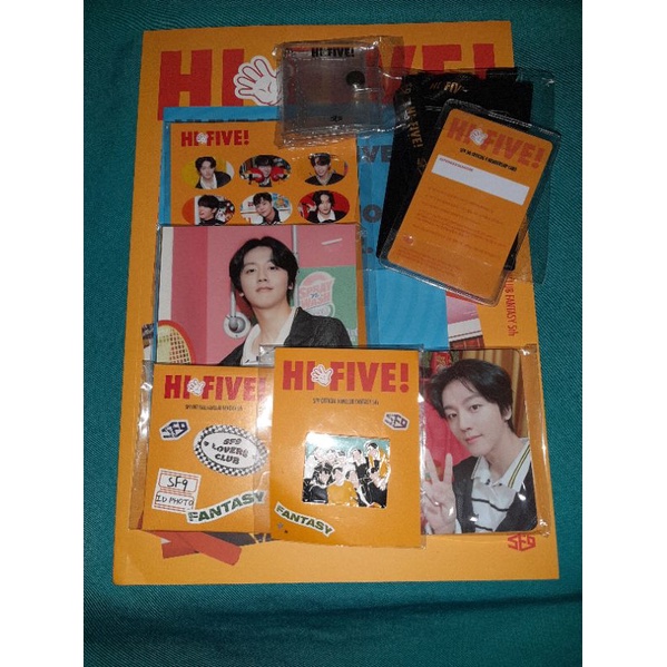Fankit SF9 Official Fanclub Fantasy 5th HI FIVE Photocard - PC - Sticker - Member Set