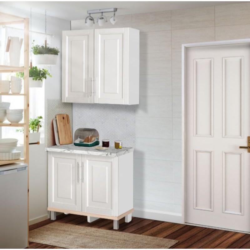Kitchen set Cabinet Lemari Dapur 2 pintu Berwarna Putih KAD0108 KBD0108