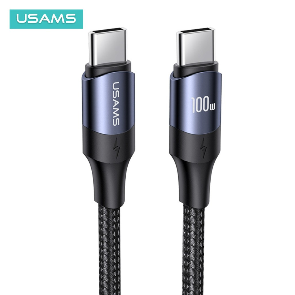 USAMS U71 Kabel Data Fast Charging Type C to Type C PD 100W