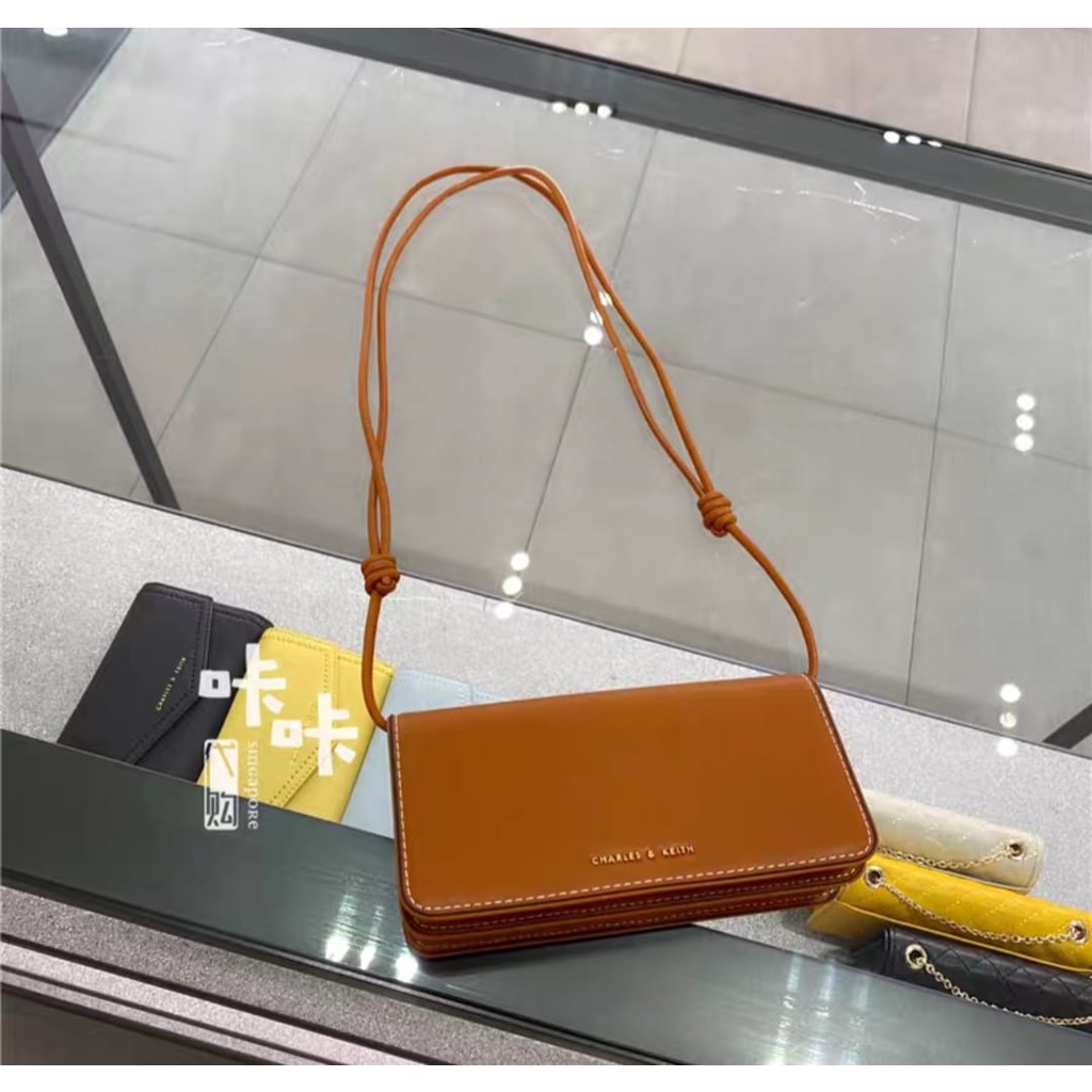 DOMPET PANJANG WANITA CHARLES&amp;KEITH DOMPET SELEMPANG DOMPET KARTU IMPORT PREMIUM#166102