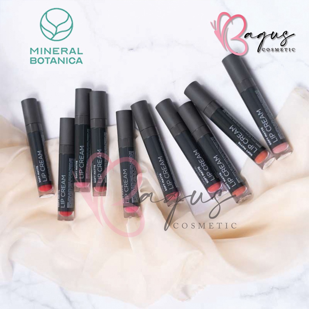 ⭐ BAGUS ⭐ MINERAL BOTANICA SOFT MATTE LIPCREAM | Lip Cream Lipstick