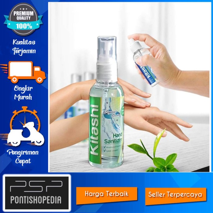 Jual PSP Kitashi Hand Sanitizer Spray 60ml Shopee Indonesia