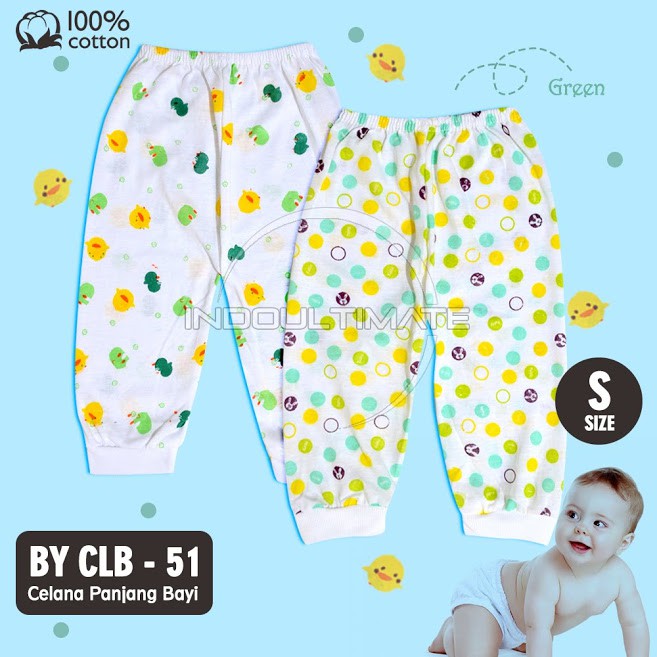 CHOKICI Celana Panjang Bayi Newborn BY CLB-51 / Celana Bayi Cowok 100% COTTON / Celana Bayi Cewek