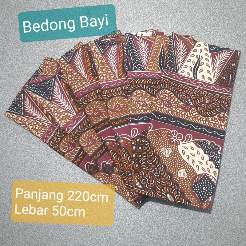 Bedong Batik / Bedongan Bayi Batik / Kain Jarik Bedongan Bayi Batik