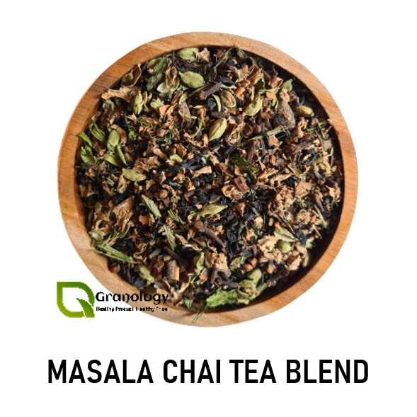 Black Tea with Spices &amp; Stevia / Masala Chai Tea Blend (100 gram)