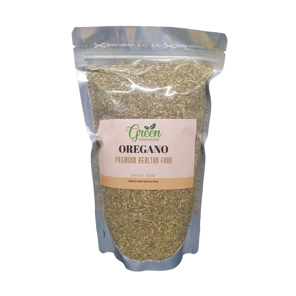 

OREGANO 200 GRAM PREMIUM - DAUN OREGANO KERING 200 GR BUMBU REMPAH