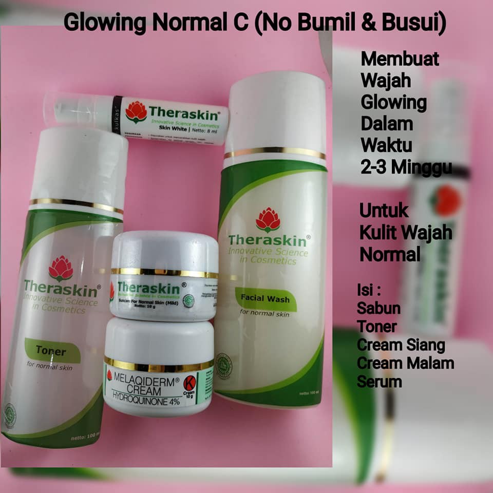 THERASKIN GLOWING / THERASKIN ORIGINAL / CREAM PEMUTIH WAJAH / KRIM GLOWING / THERASKIN GLOW