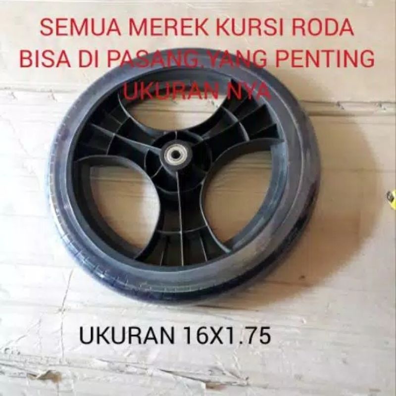 Sperpart Kursi Roda/Ban Belakang Kursi Roda Travel U. 16 x 1. 75