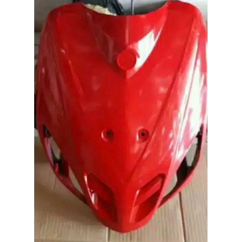 tameng depan mio sporty mio lama merah cabe