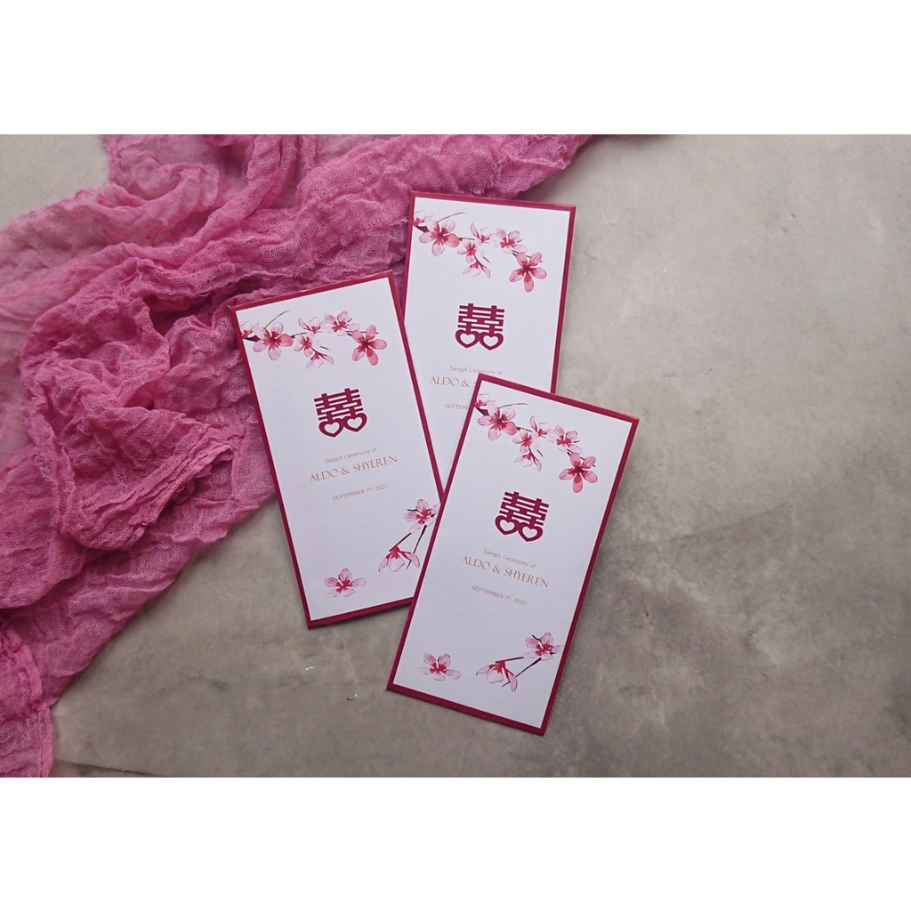 

Amplop Bridesmaid/angpao custom