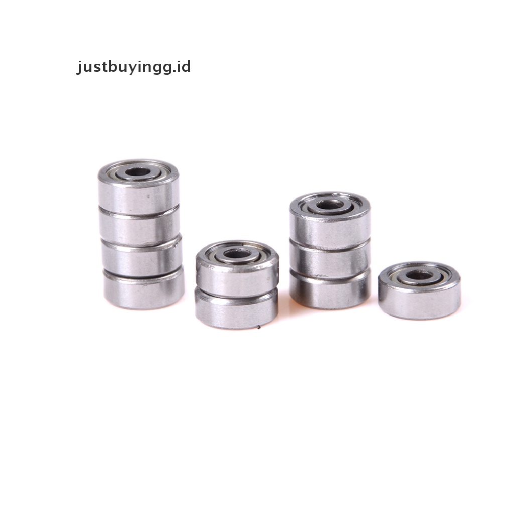 10pcs / Set Bola Bearing Radial 623zz 3mm X 10mm X 4mm 623z Untuk Printer 3d Reprap Id