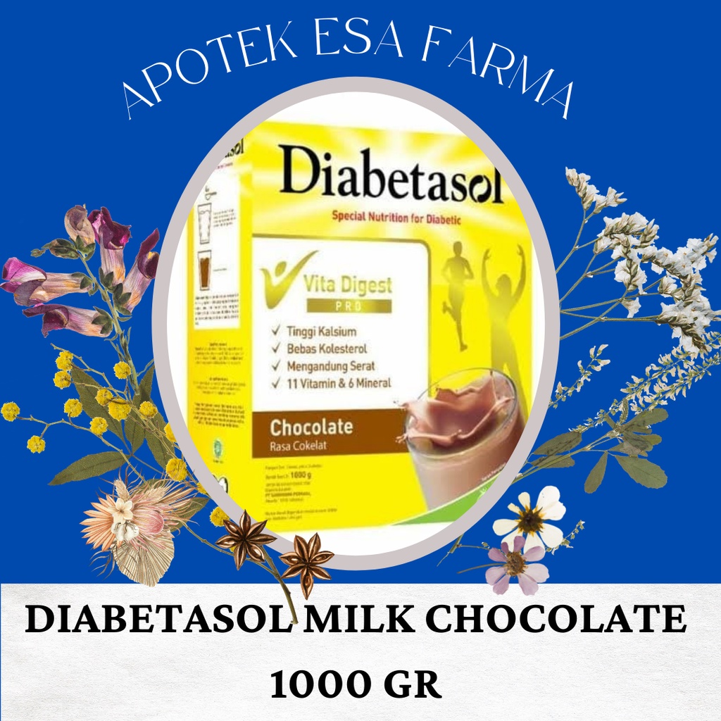 

Diabetasol Coklat 1000 gram / 1 kg