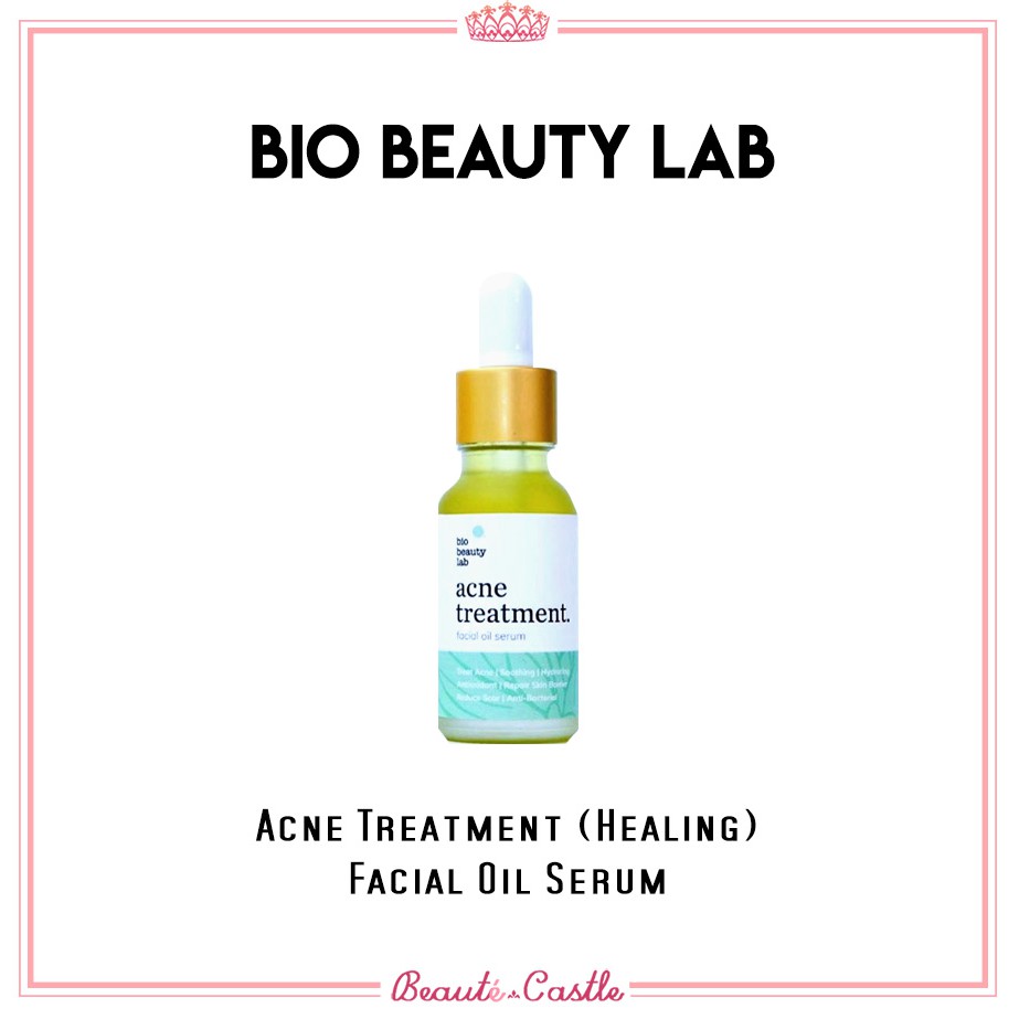 Bio Beauty Lab Acne Treatment / Healing Facial Oil Serum NEW PACKAGING