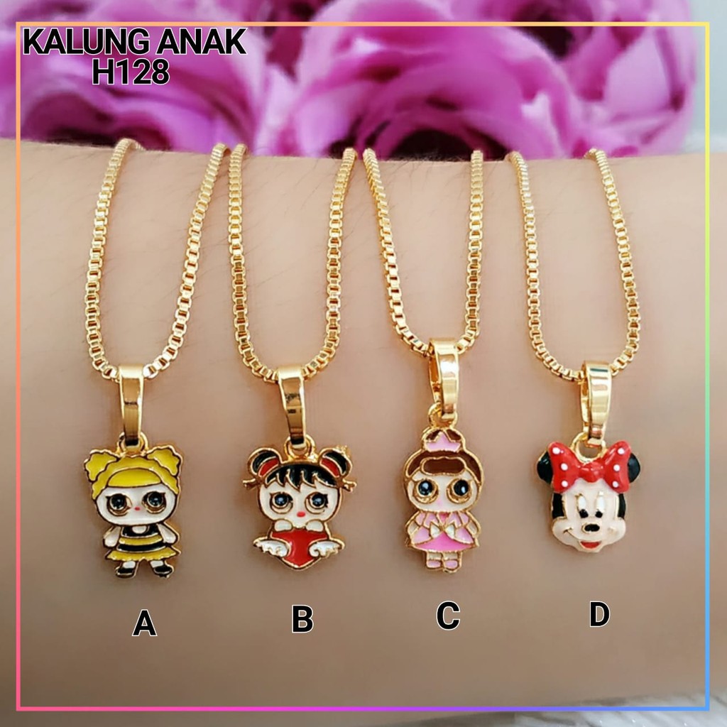 Kalung xuping kalung anak karakter lucu lapis emas gold H128