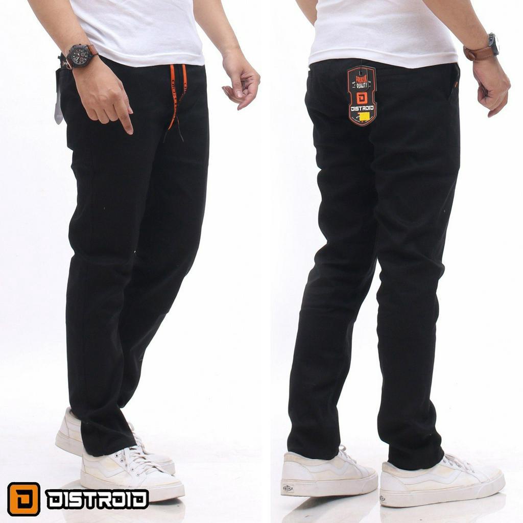 Celana Chino Panjang Pria Cino Rib Panjang Distro Premium Size 28-38