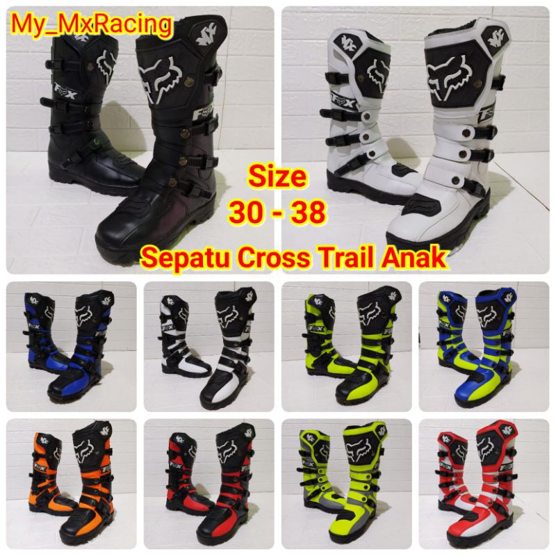 Sepatu cross trail anak new terlaris bos